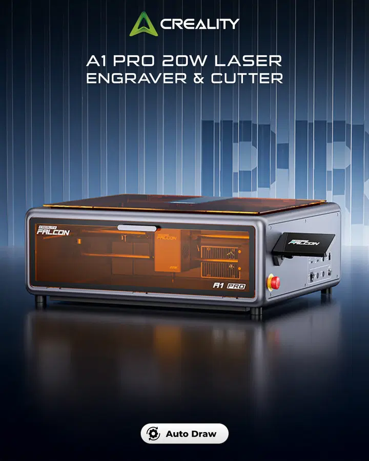 Creality Falcon A1 Pro 20W Dual Laser Engraver
