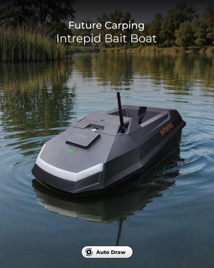 Future Carping Intrepid Fishing Bait Boat