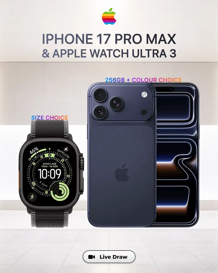 iPhone 17 Pro Max & Apple Watch Ultra 3