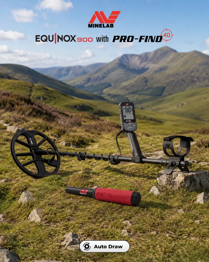 Minelab Equinox 900 with Pro Find