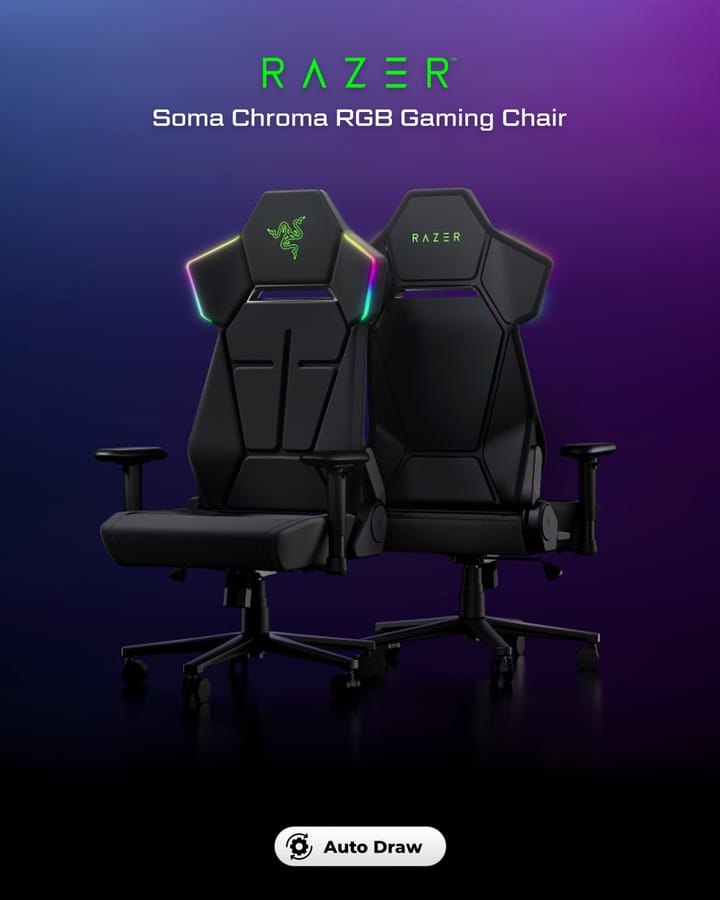Razer Soma Chroma RGB Gaming Chair
