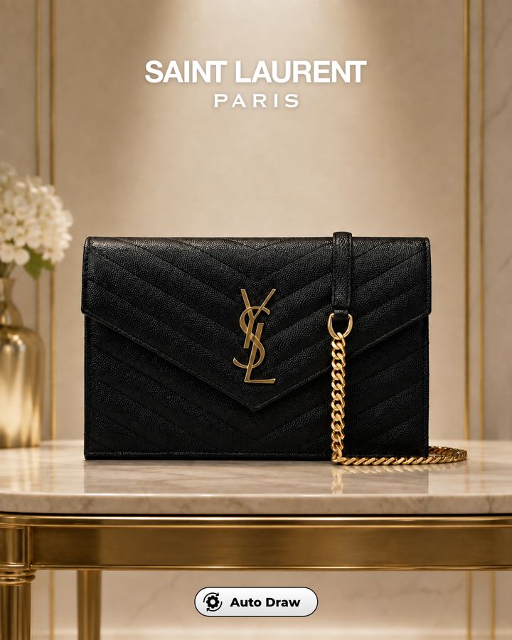 Saint Laurent Monogram Crossbody Bag