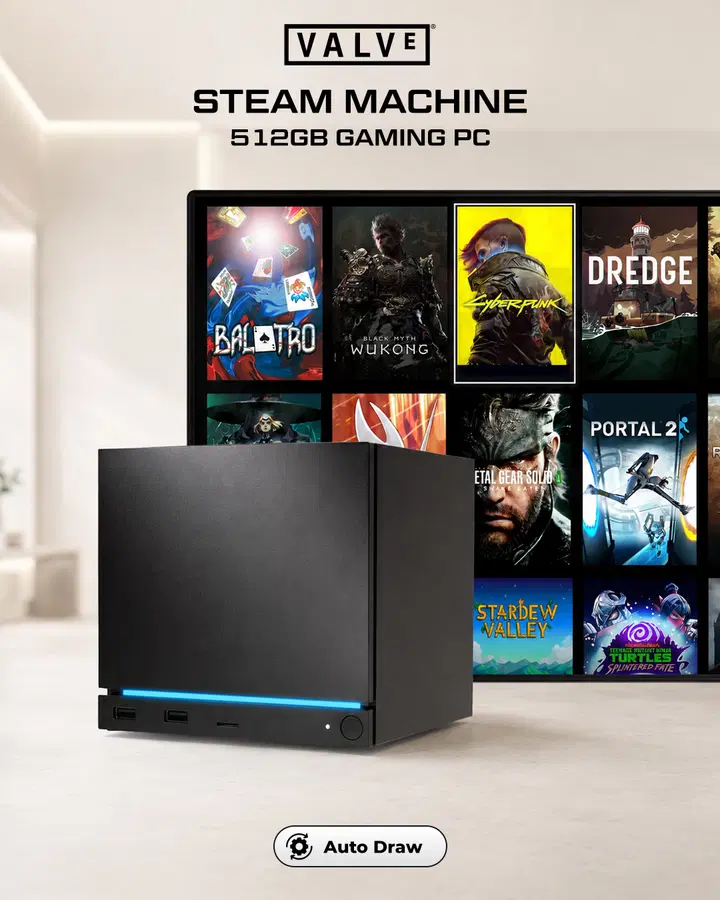 Valve Steam Machine 512GB