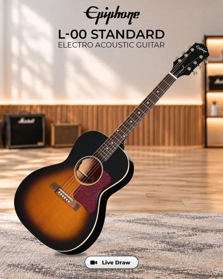 Epiphone L-00 Standard Electro Acoustic Guitar