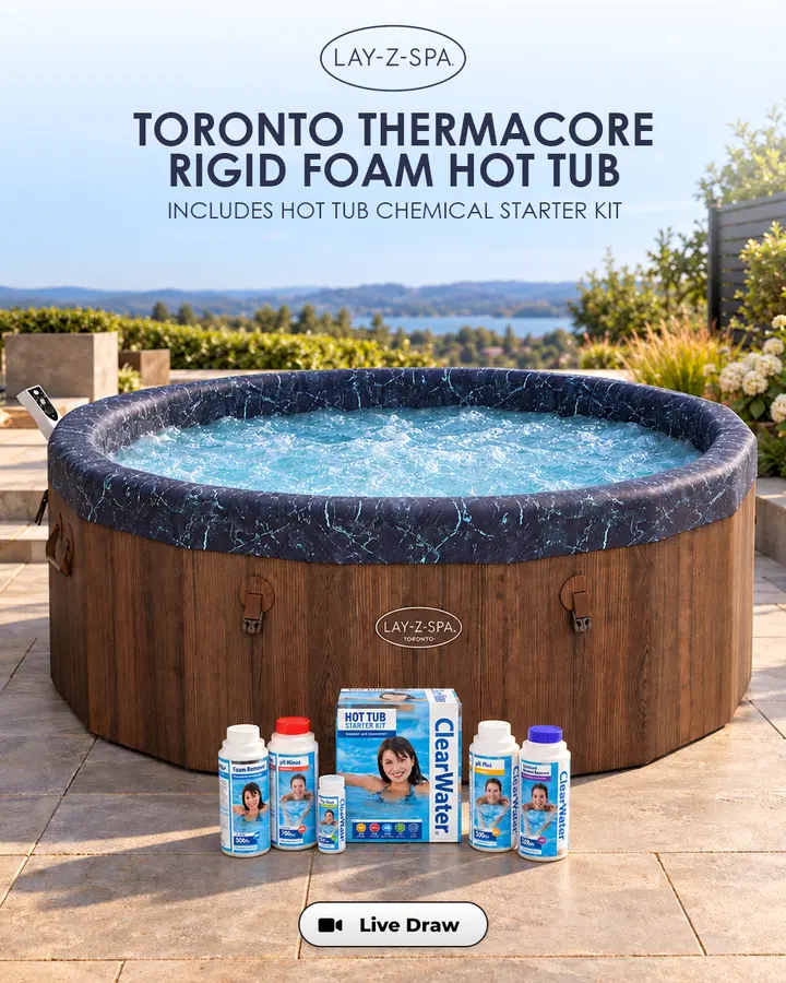 Lay Z Spa Toronto ThermaCore Rigid Foam Hot Tub