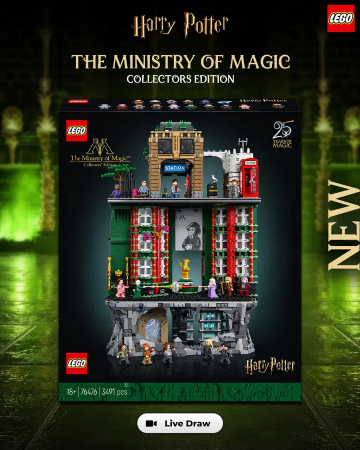 LEGO Harry Potter The Ministry of Magic Collectors Edition