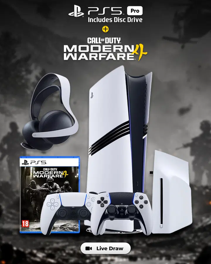 PS5 Pro Modern Warfare 4 Bundle