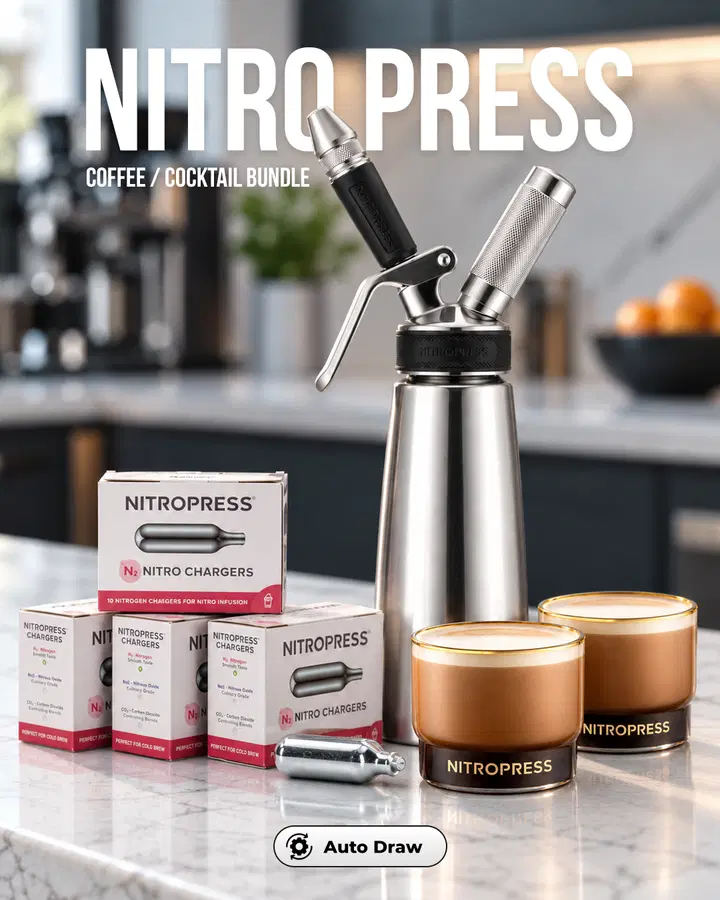 NitroPress Coffee / Cocktail Bundle