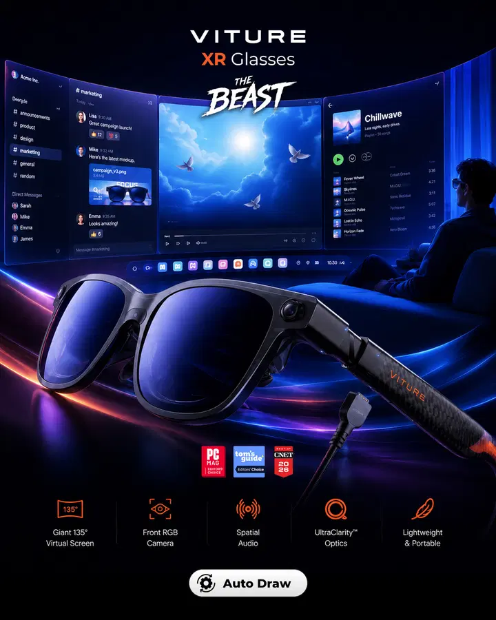 Viture Beast AR Glasses