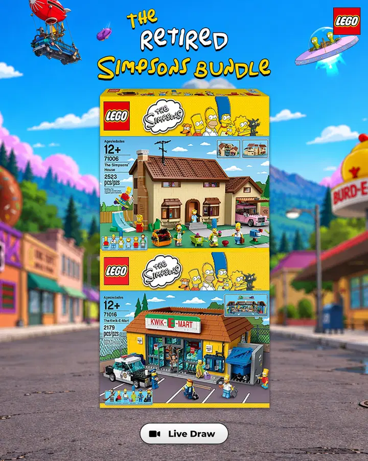 Retired LEGO Simpsons Bundle