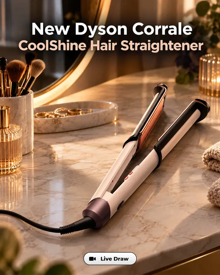 Dyson Corrale CoolShine Hair Straightener