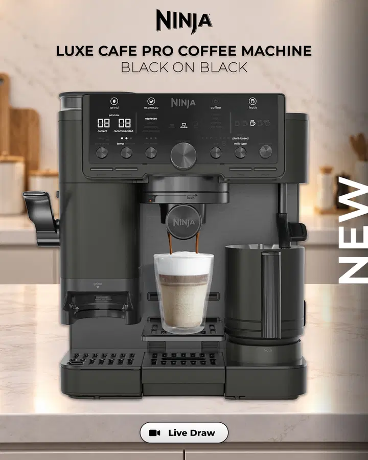 Ninja Luxe Cafe Pro Coffee Machine Black