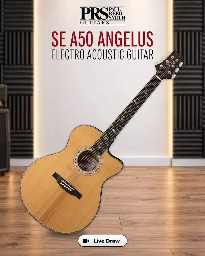 PRS SE A50 Angelus Electro Acoustic Guitar
