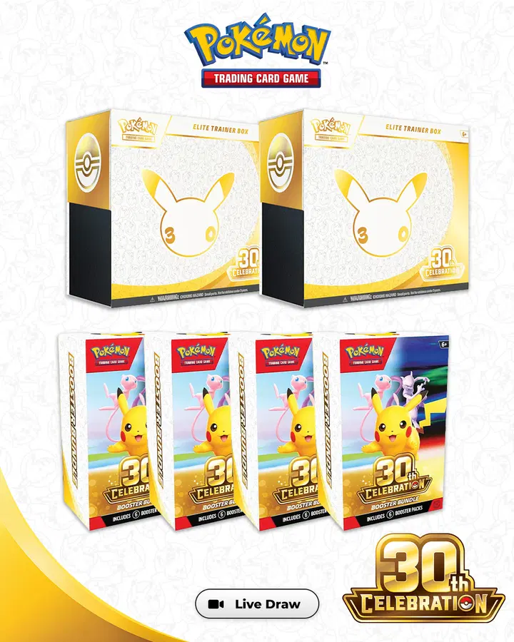 Pokemon TCG 30th Celebration Bundle