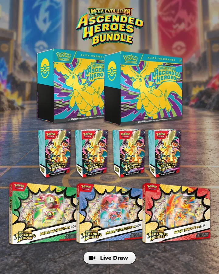 Pokemon TCG Ascended Heroes Bundle