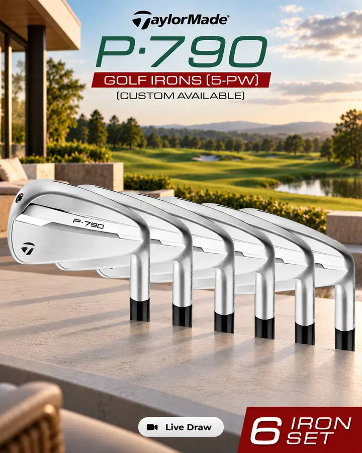 TaylorMade P790 Irons 5-PW (Custom Available)
