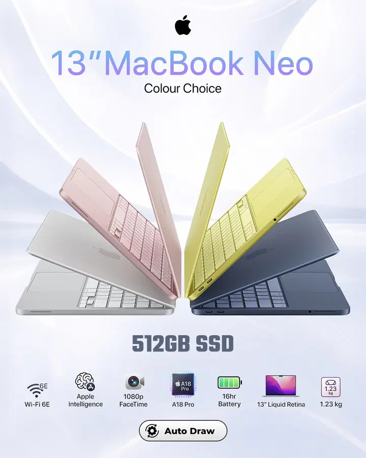 2026 Apple Macbook Neo 13″