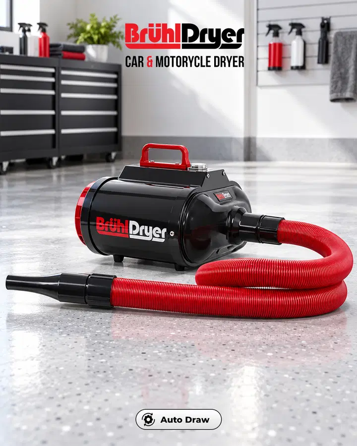 Brühl MD2800PRO Dual Turbine Dryer