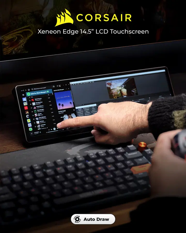 CORSAIR XENEON EDGE 14.5″ LCD Touchscreen