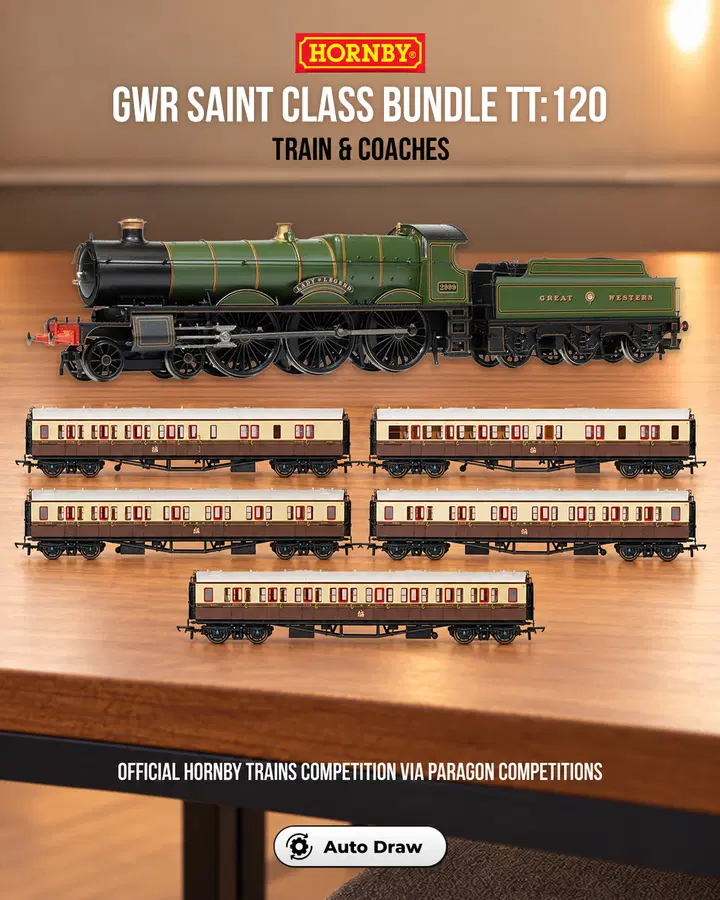 GWR Saint Class Train & Coaches Bundle TT:120