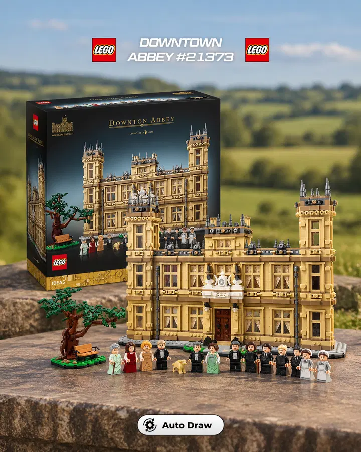 LEGO Ideas #21373 Downton Abbey