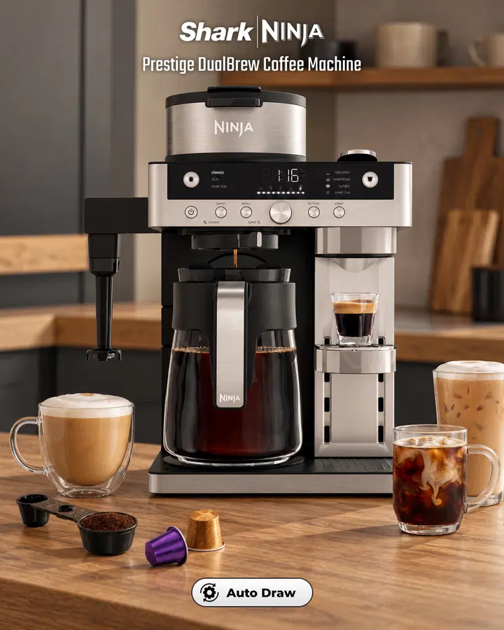 Ninja Prestige DualBrew Coffee Machine