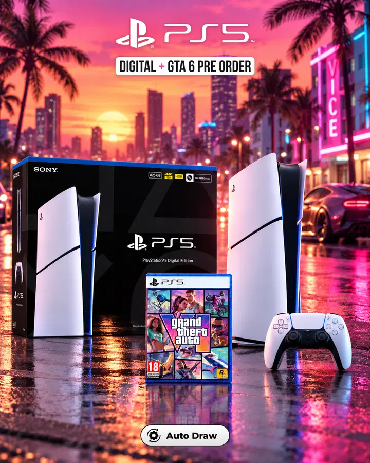 PS5 Digital + GTA 6