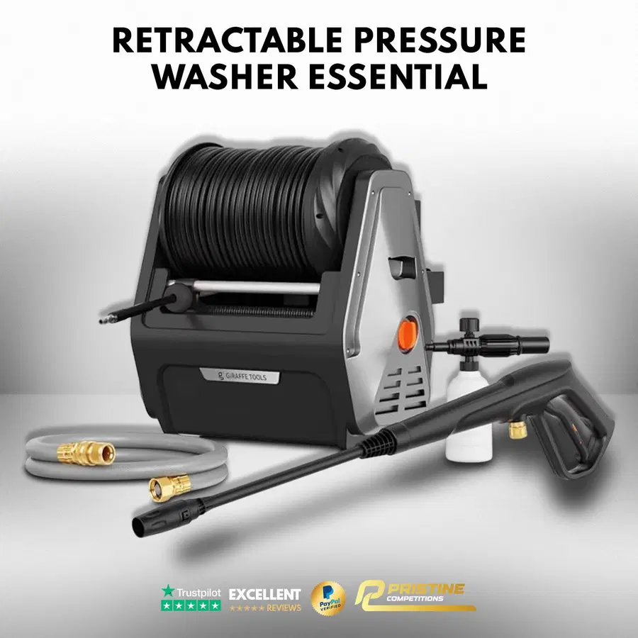 Grandfalls Retractable Pressure Washer Essential #4