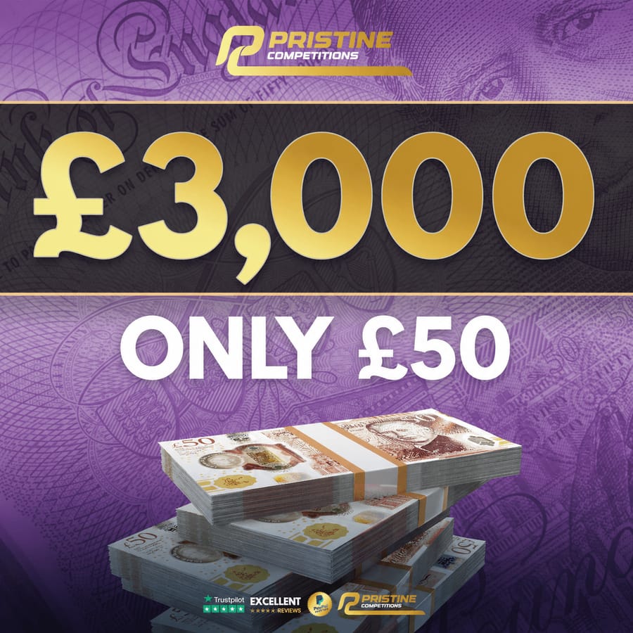 Mondays £3,000 for £50