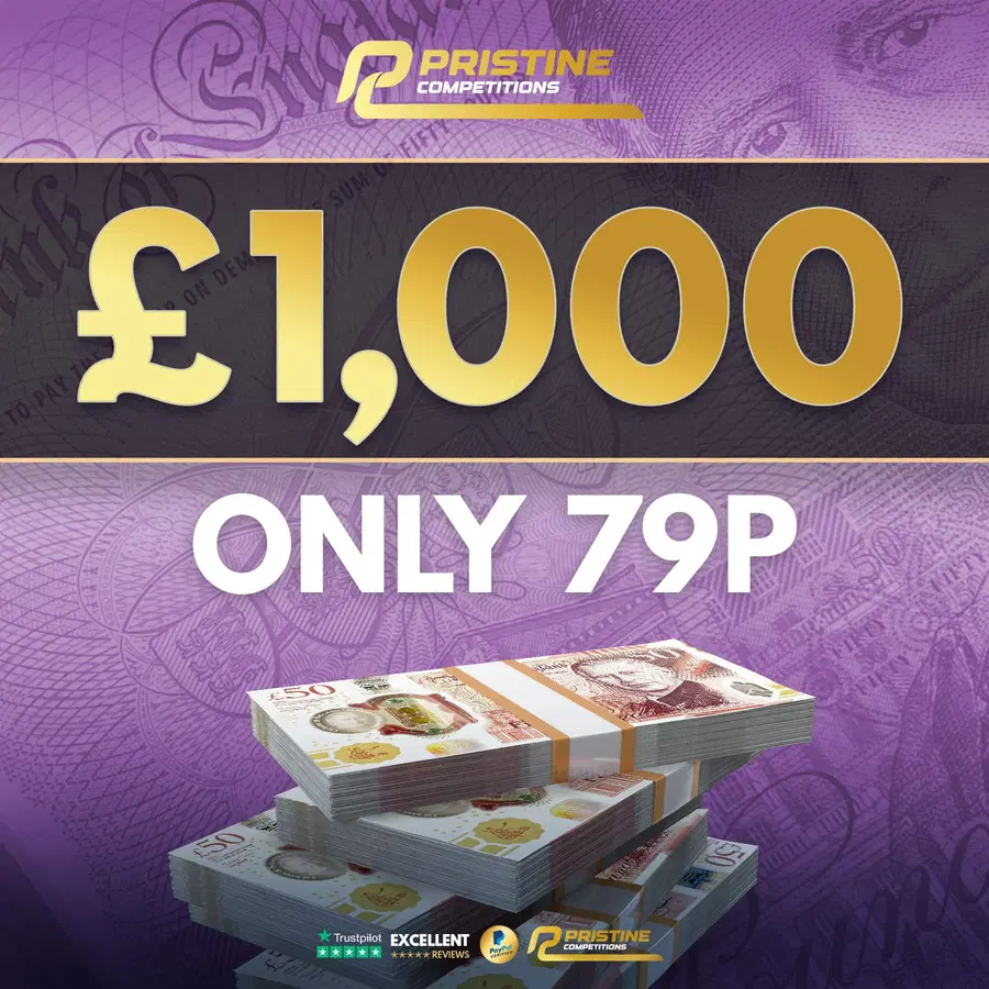 Thursdays £1,000 for 79p