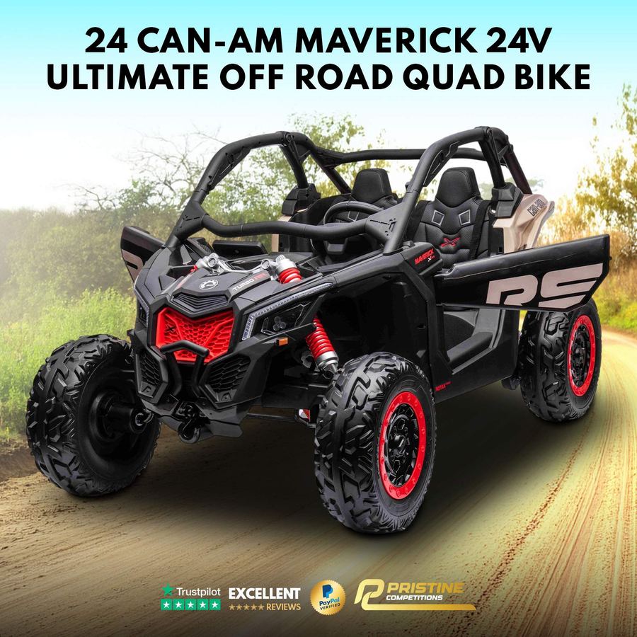 24 Can-Am Maverick 24v Ultimate Off Road Quad Bike #2