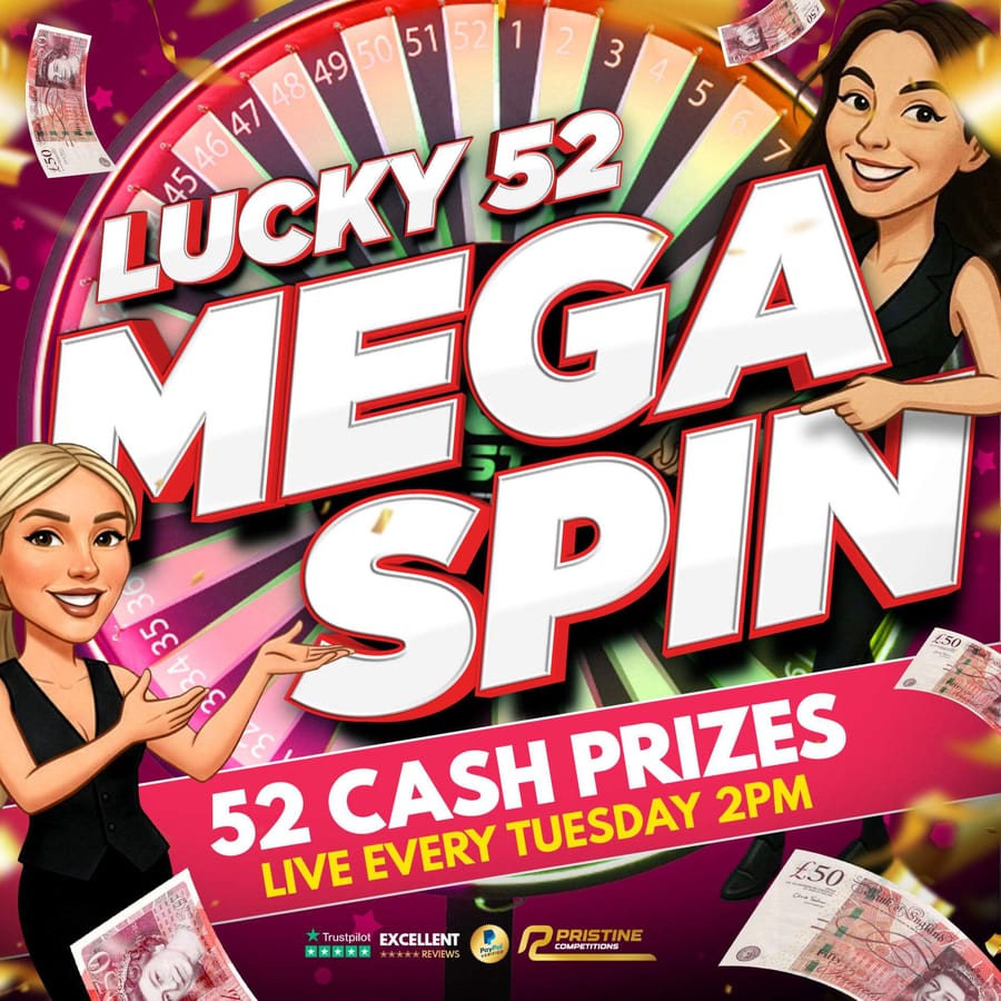 Lucky 52 Mega Spin Tuesday’s #5