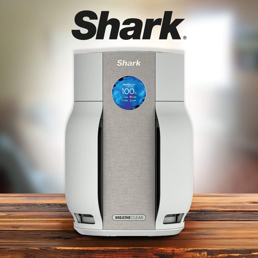 NEW Shark BreatheClear with NeverChange6 Air Purifier