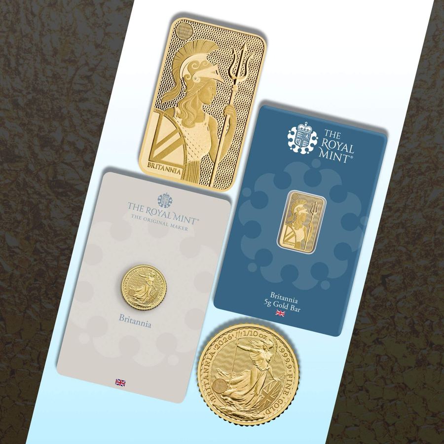 Brittania Gold Bullion Bundle