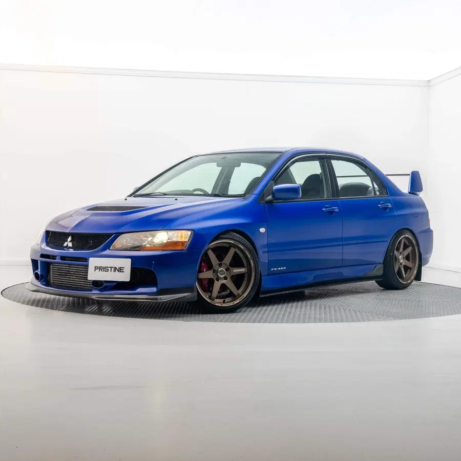2005 Ruri Blue Mitsubishi Lancer Evolution IX FQ320