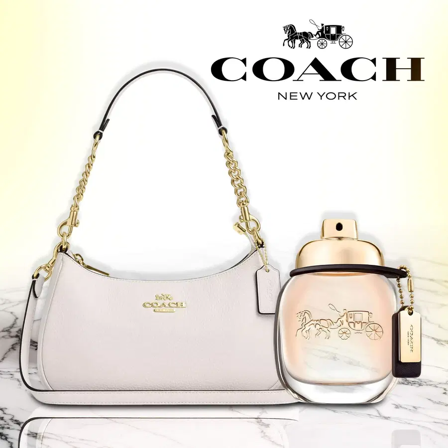 Coach Brooklyn Shoulder Bag & Perfume Bundle