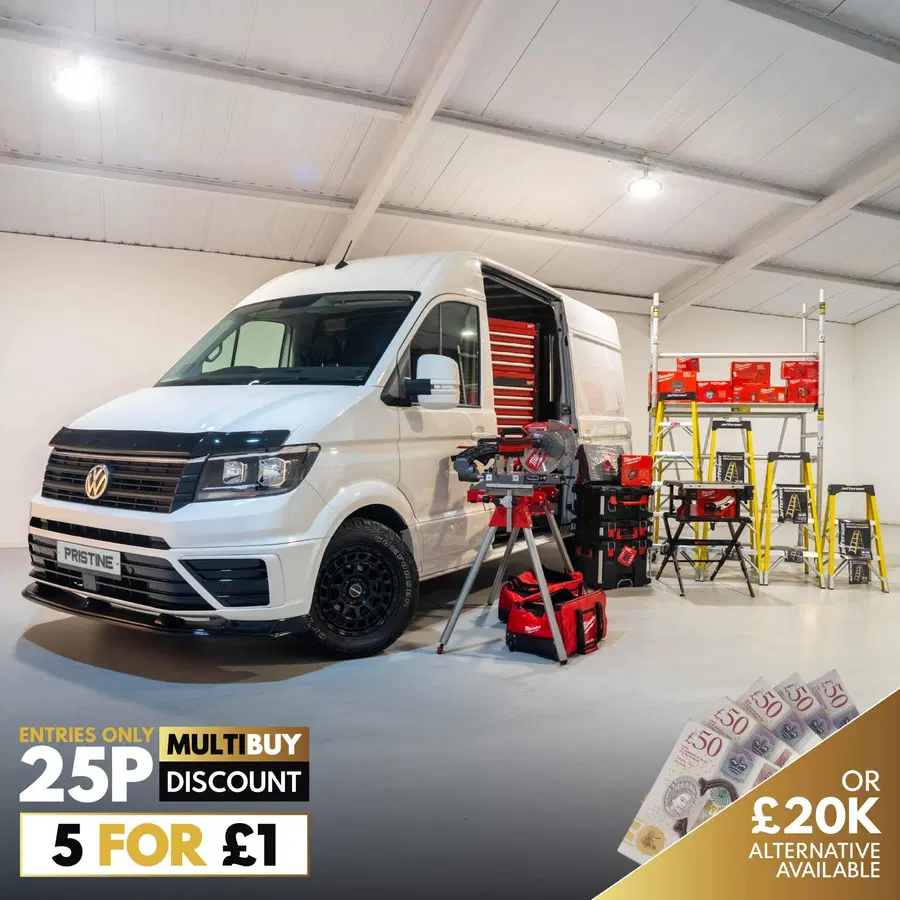 Volkswagen Crafter & 30pc Milwaukee Bundle