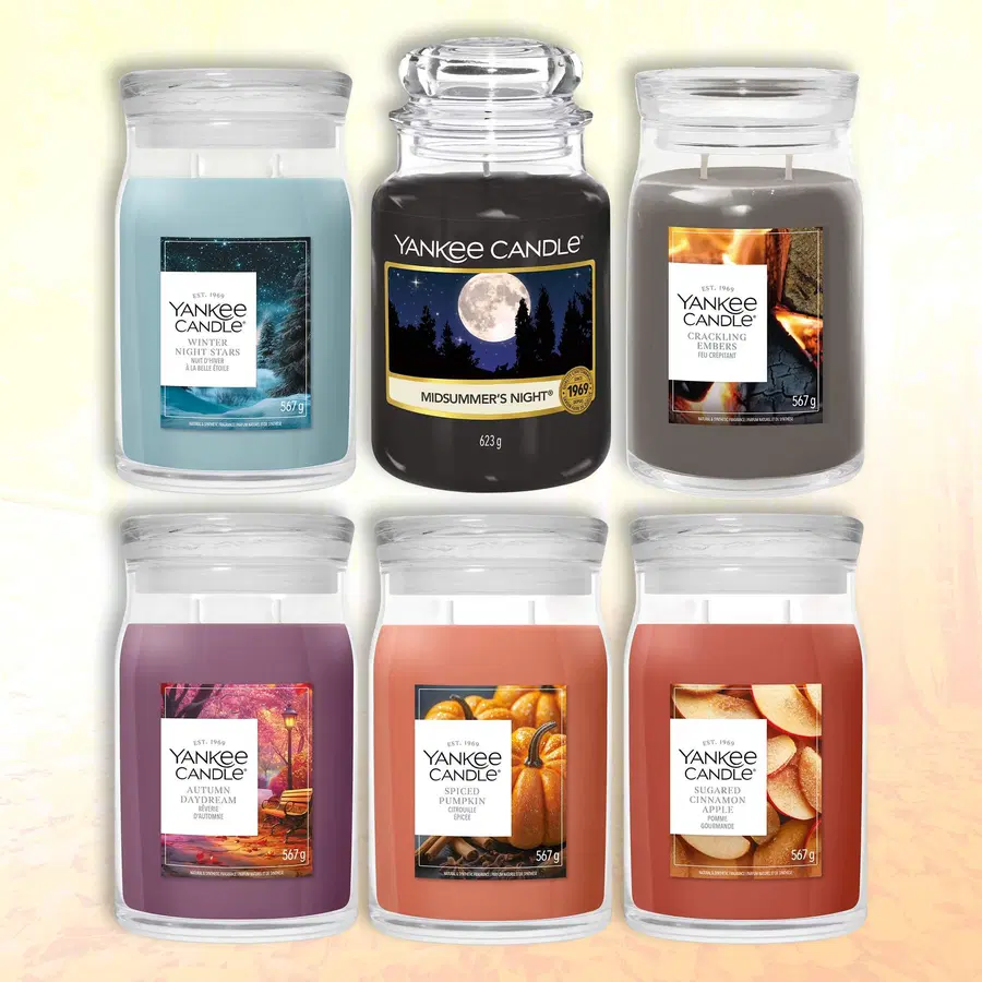 Yankee Premium Autumn Candle Set