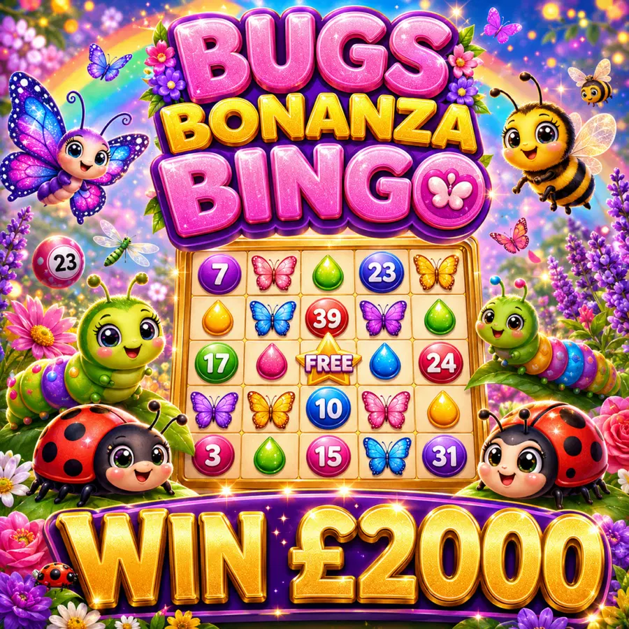 Bugs Bingo! 4x £2000 to find!