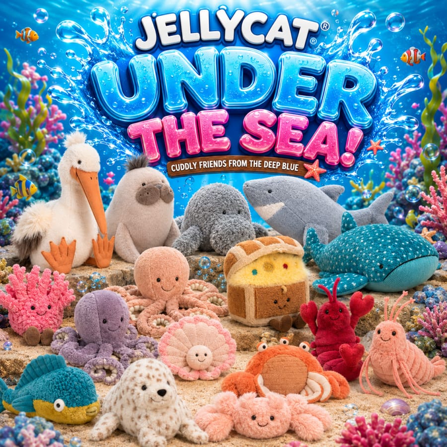 Jelly Cat ‘Under The Sea’ Instant Wins