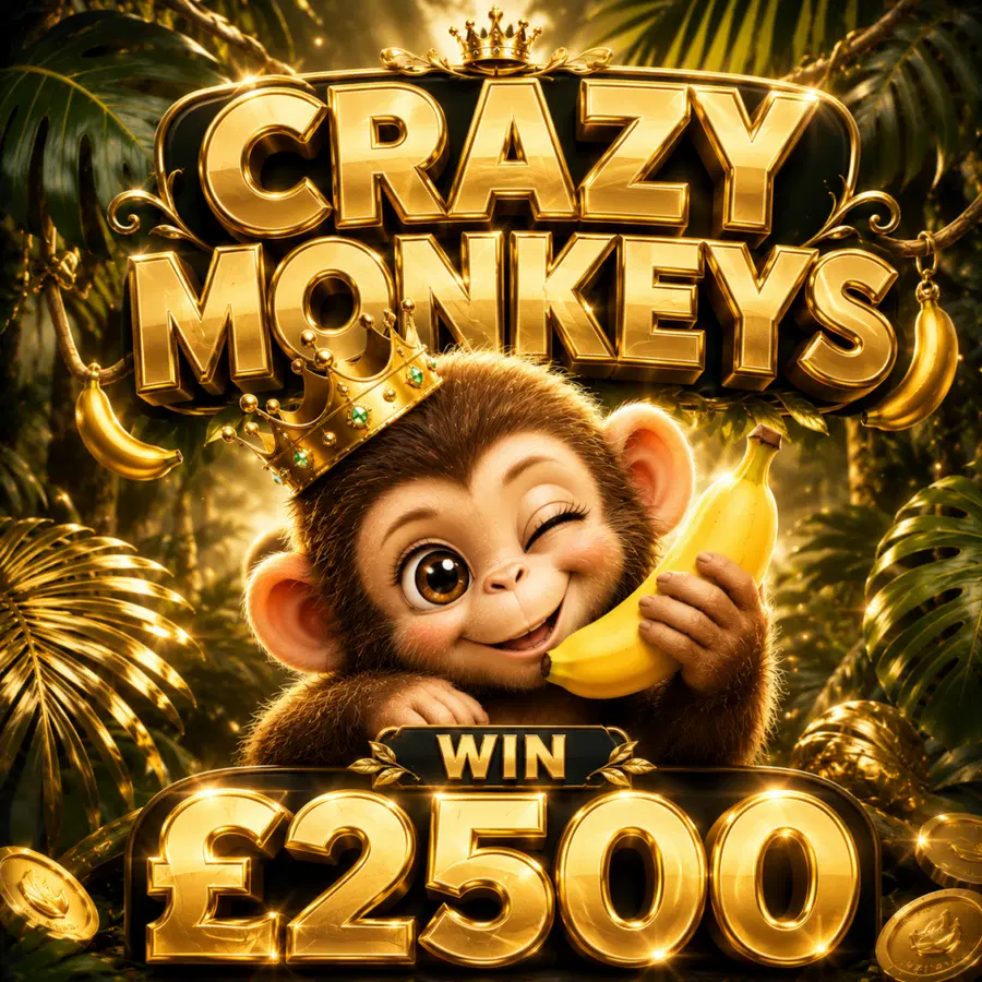 Crazy Monkeys Win £2500!