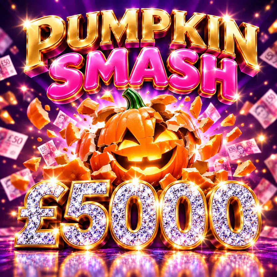 PUMPKIN SMASH Win £5000 Cash!
