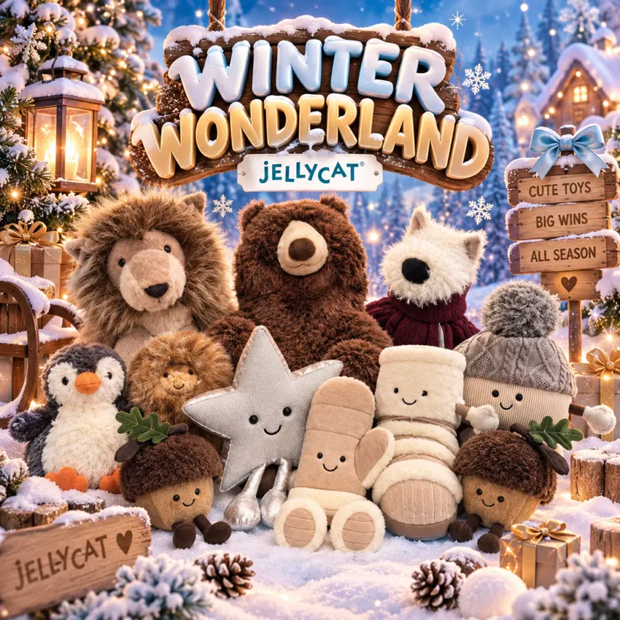 Jellycat WINTER WONDERLAND Instant Wins!