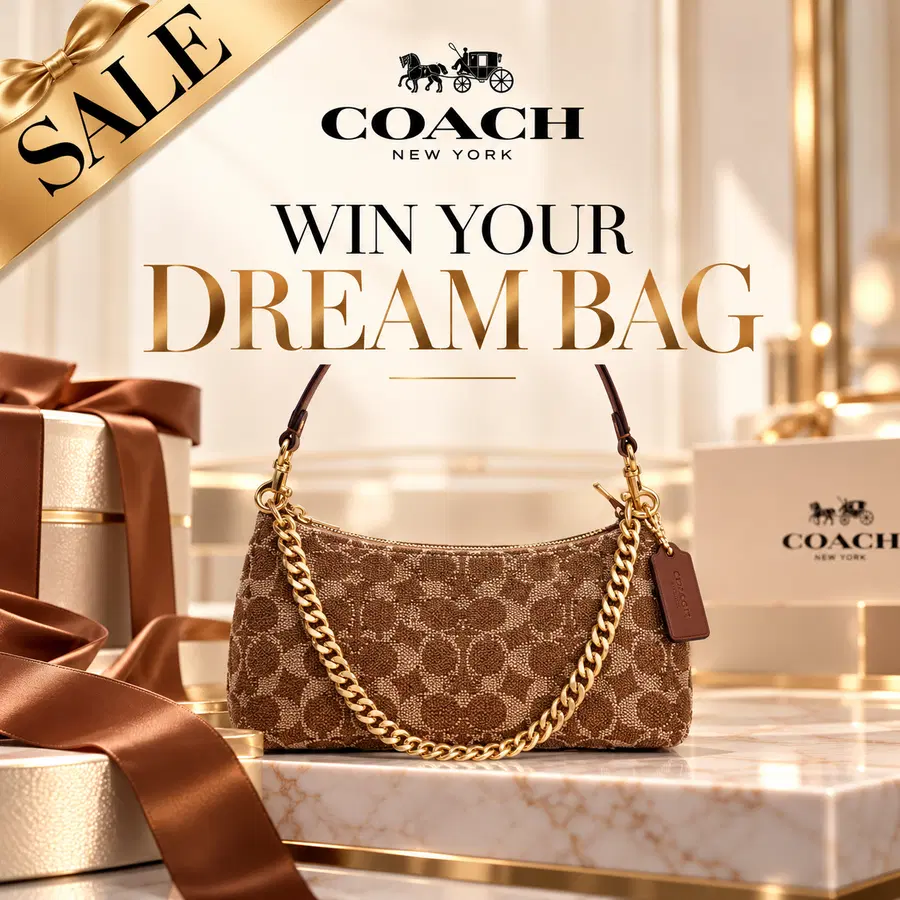 FLASH SALE! COACH ‘Maple Muse’ Instant Wins!