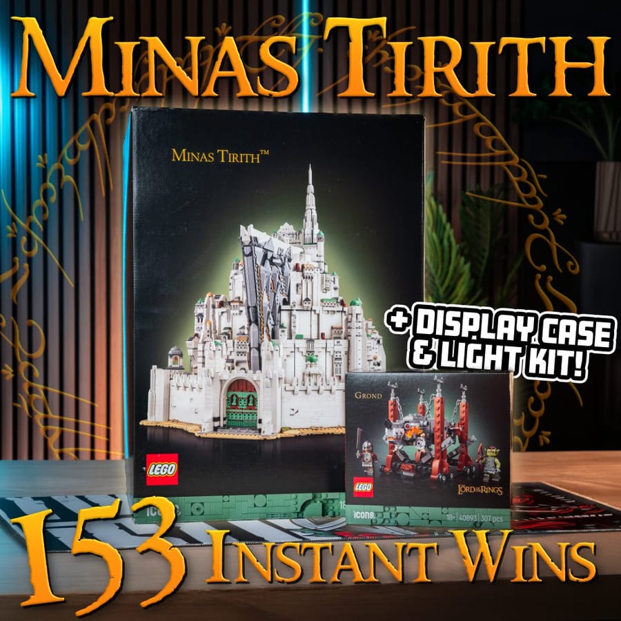 LEGO Minas Tirith Display Bundle | 150+ Inst Wins!