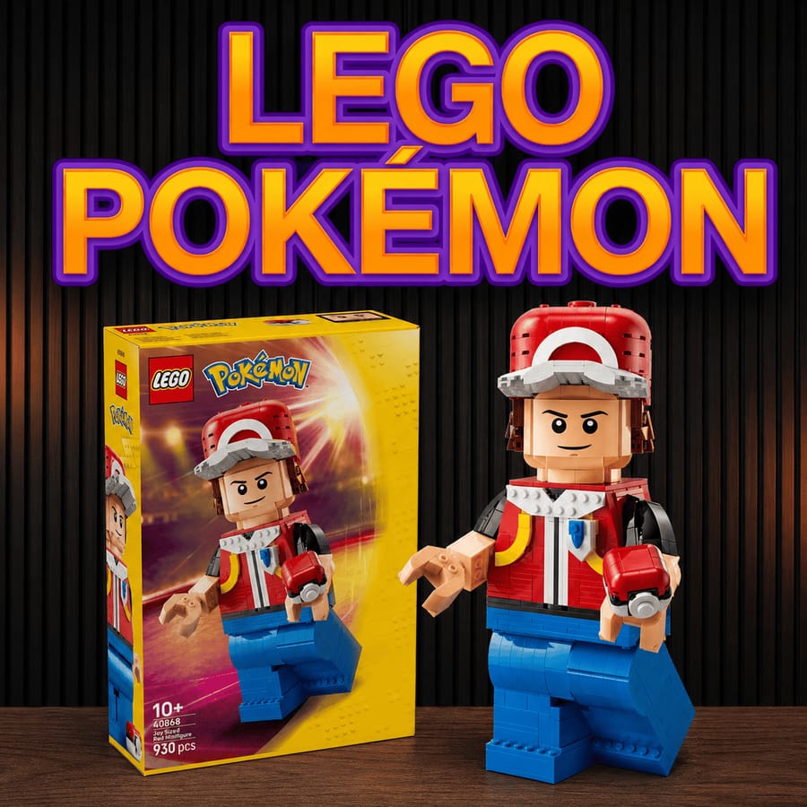 LEGO | UP-SCALED RED MINIFIGURE!