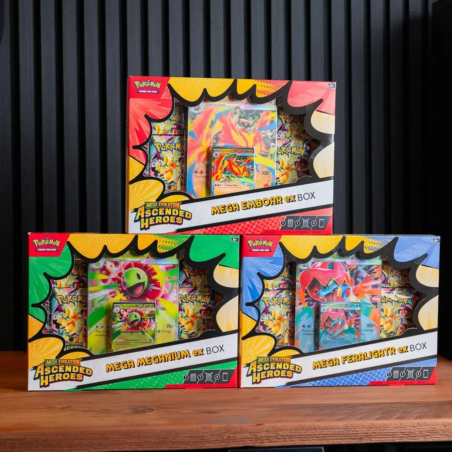 Ascended Heroes Mega ex Box | ALL 3!