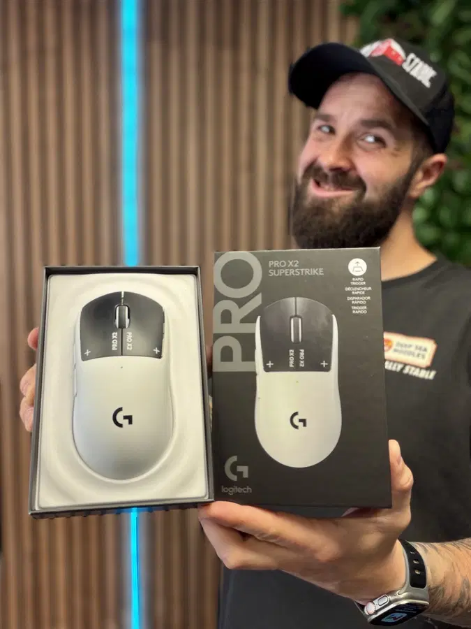 LOGITECH PRO X2 SUPERSTRIKE MOUSE!