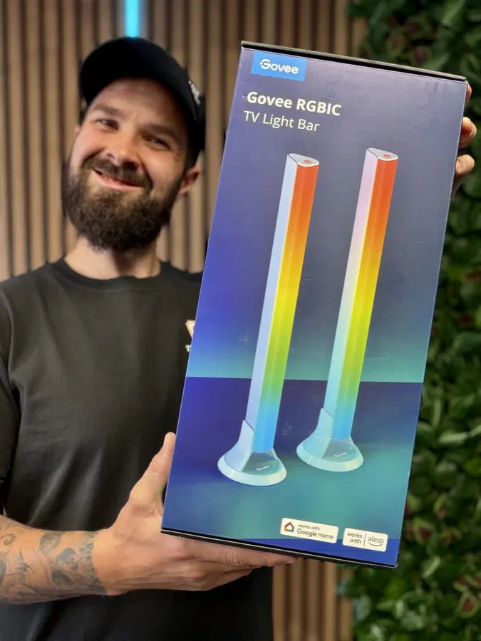 GOVEE RGBIC TV LIGHT BARS!