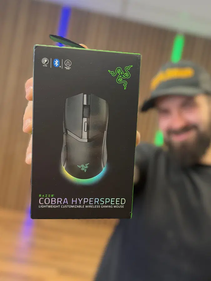 RAZER COBRA HYPERSPEED MOUSE!